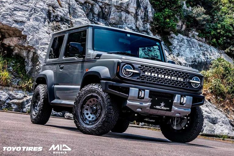 Японские тюнеры сделали внедорожник Suzuki Jimny похожим на американский Ford Bronco