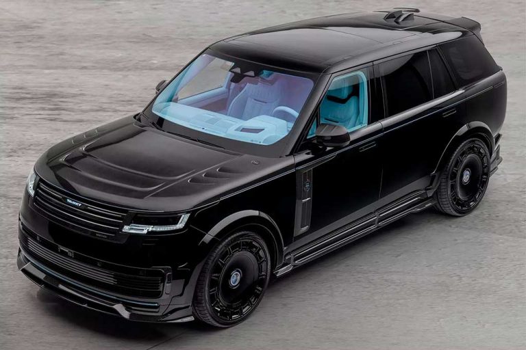 Тюнеры из Mansory представили модификацию на базе длиннобазного Range Rover