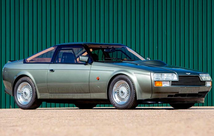 На торги выставлен редкий Aston Martin V8 Vantage Zagato Sports Saloon 1987 года