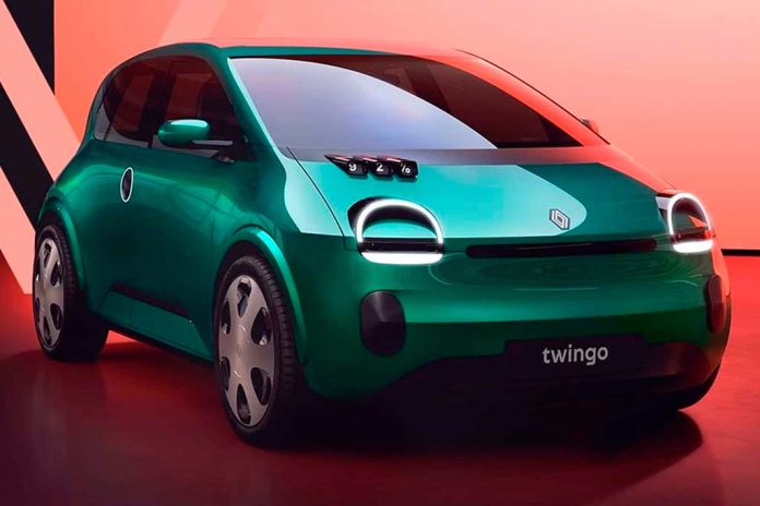 Renault Twingo Concept намекнул на дизайн хэтчбека нового поколения