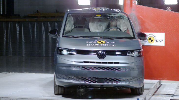 Краш-тест Volkswagen Multivan