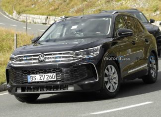 Volkswagen Tiguan третьего поколения в камуфляже замечен на дорогах