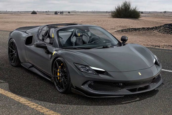 Тюнеры из Novitec довели отдачу гибридного спайдера Ferrari 296 GTS до 860 сил