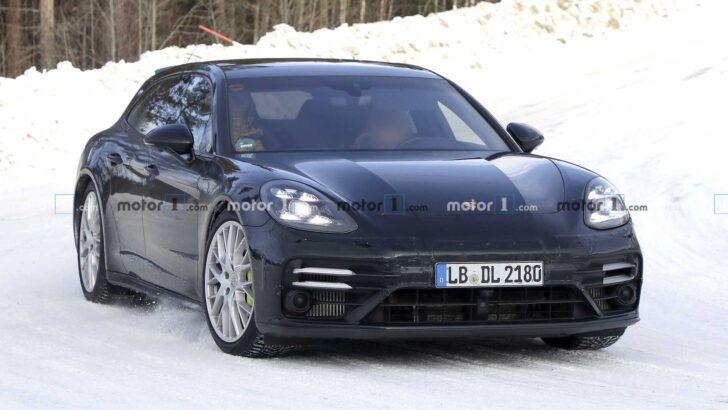 Обновленный Porsche Panamera ST заметили на тестах