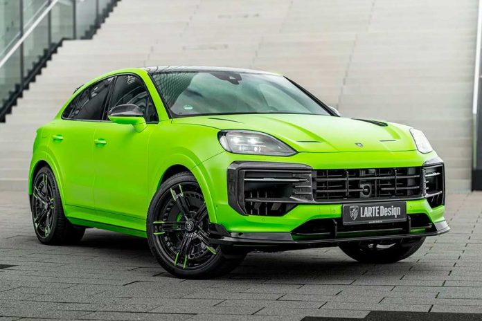 Представлен агрессивный Porsche Cayenne S Coupe с обвесом от Larte Design