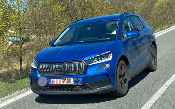 Кроссовер Skoda Enyaq вышел на тесты