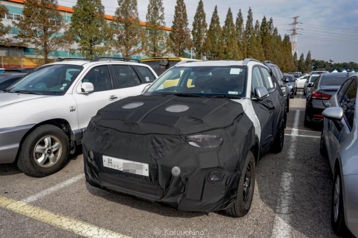 Бюджетный кроссовер Kia вновь заметили на испытаниях Бюджетный кроссовер Kia вновь заметили на испытаниях