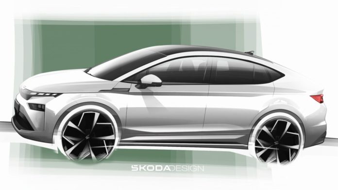 Skoda раскрыла внешность обновленных кроссоверов Enyaq и Enyaq Coupe