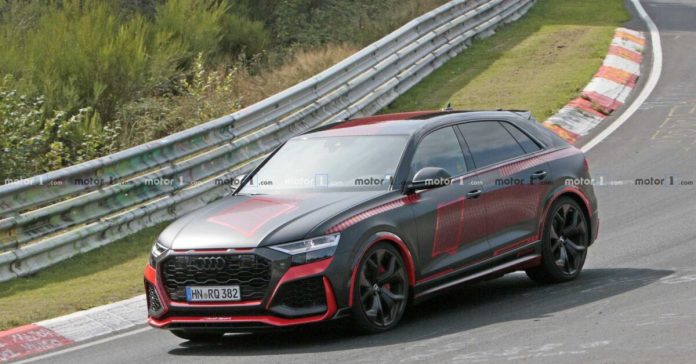 Audi RS Q8 стал самым быстрым кроссовером на Нюрбургринге