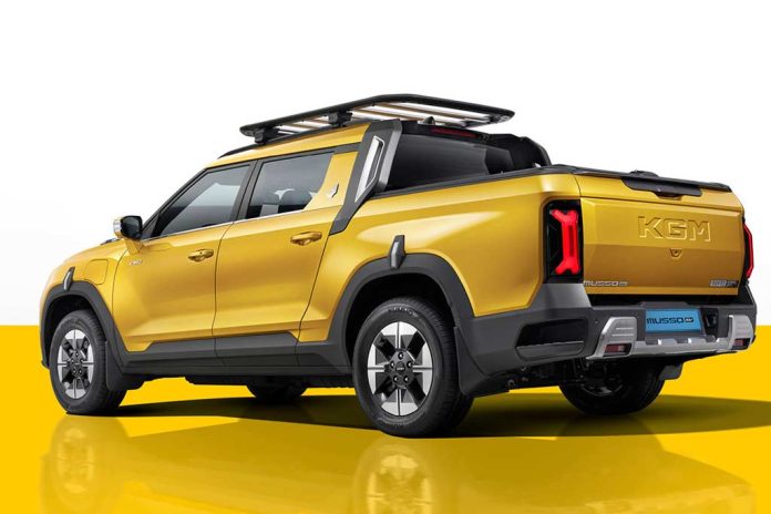 KGM Musso EV: первый электрический пикап из Южной Кореи