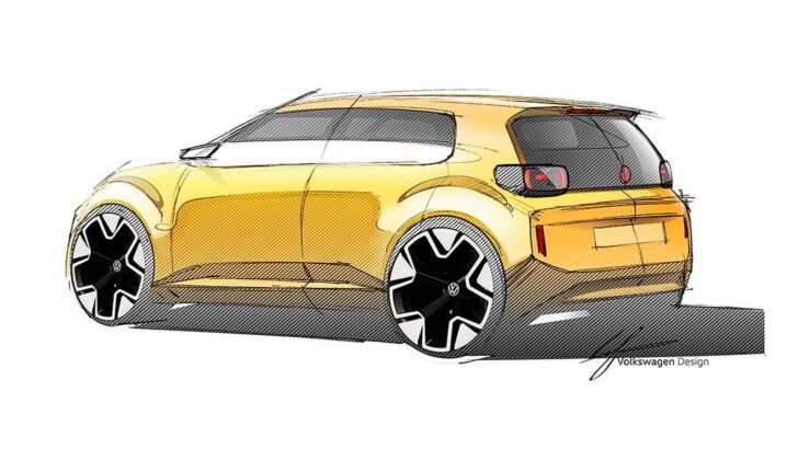 Эскиз Volkswagen ID.1 Эскиз Volkswagen ID.1