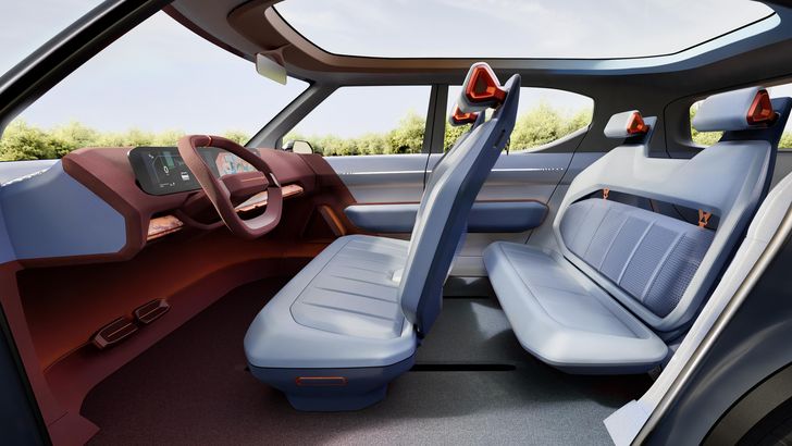 Интерьер Kia Concept EV2 Интерьер Kia Concept EV2