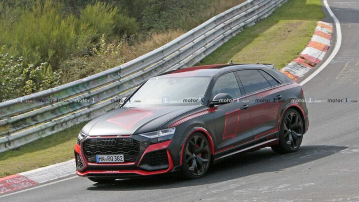 Audi RS Q8 стал самым быстрым кроссовером на Нюрбургринге Audi RS Q8 стал самым быстрым кроссовером на Нюрбургринге