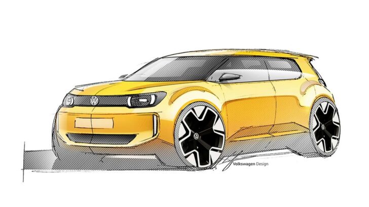 Эскиз Volkswagen ID.1 Эскиз Volkswagen ID.1