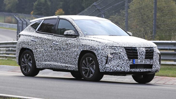 Новый Hyundai Tucson испытали на гоночной трассе Новый Hyundai Tucson испытали на гоночной трассе