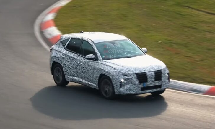 Новый Hyundai Tucson засняли на видео Новый Hyundai Tucson засняли на видео