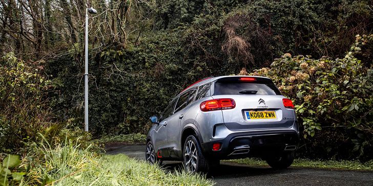 Citroen C5 Aircross на Ffordd Pen Llech Citroen C5 Aircross на Ffordd Pen Llech