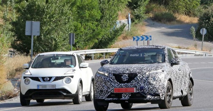 Новый Nissan Juke снова замечен на тестах