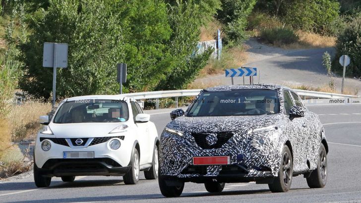 Новый Nissan Juke снова замечен на тестах Новый Nissan Juke снова замечен на тестах