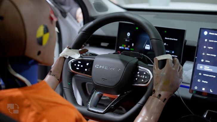 Краш-тест Chery Tiggo 9 Краш-тест Chery Tiggo 9