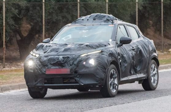 Новый Nissan Juke вышел на дорожные тесты