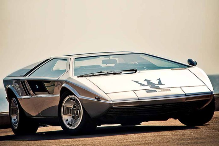 Maserati Boomerang: уникальный острогранный концепт справил 50-летний юбилей