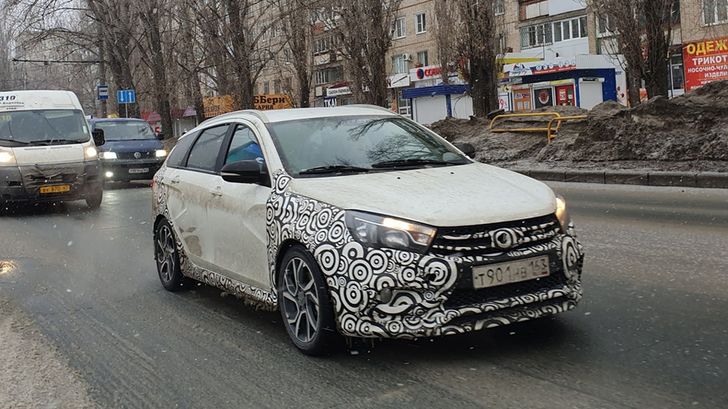 Универсал LADA Vesta SW Sport вновь замечен на тестах Универсал LADA Vesta SW Sport вновь замечен на тестах