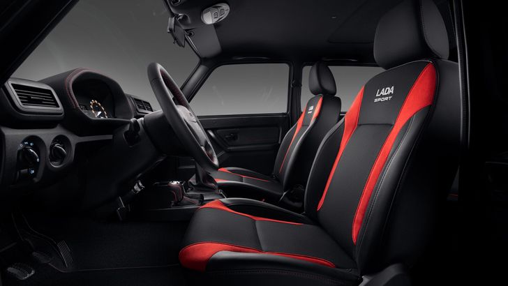 Интерьер LADA Niva Sport Интерьер LADA Niva Sport