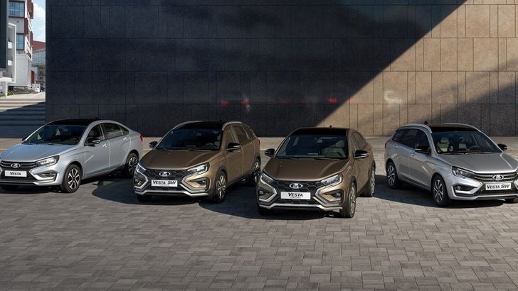 Семейство LADA Vesta NG Семейство LADA Vesta NG