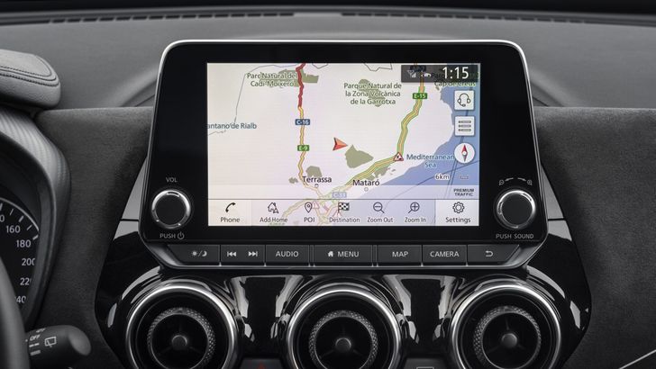 Интерьер Nissan Juke Интерьер Nissan Juke