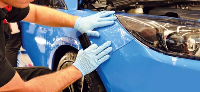 Protective car wrapping