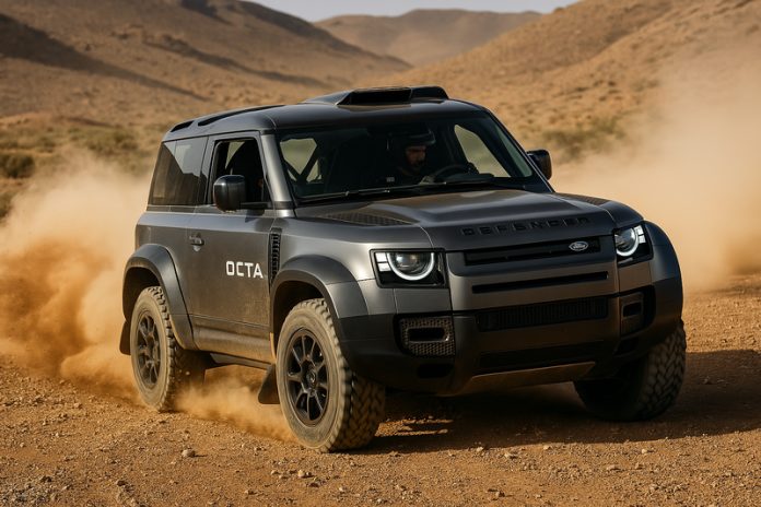 How to drive Land Rover Defender OCTA, a rally SUV!