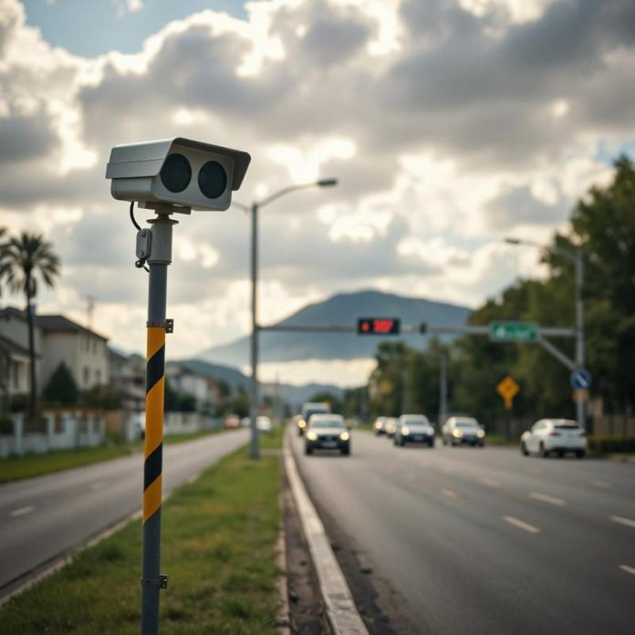 Speed camera gone crazy, always records the same speed, it’s raining fines