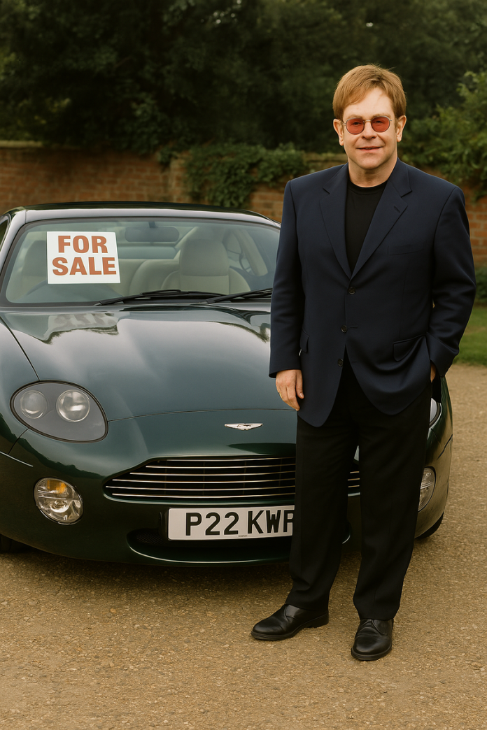 Elton John’s Aston Martin DB7 Is Looking for a New Owner