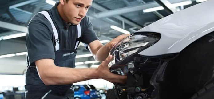 Repair of headlights of cars of different brands