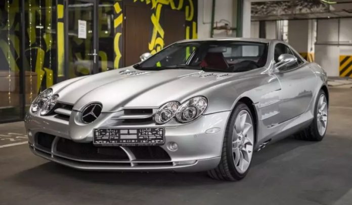 17-year-old Mercedes-Benz SLR McLaren on sale in Russia for 50 million rubles