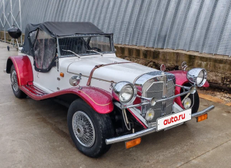 Rare Mitsuoka Bubu Classic SSK Car Put Up for Sale in Russia Rare Mitsuoka Bubu Classic SSK Car Put Up for Sale in Russia