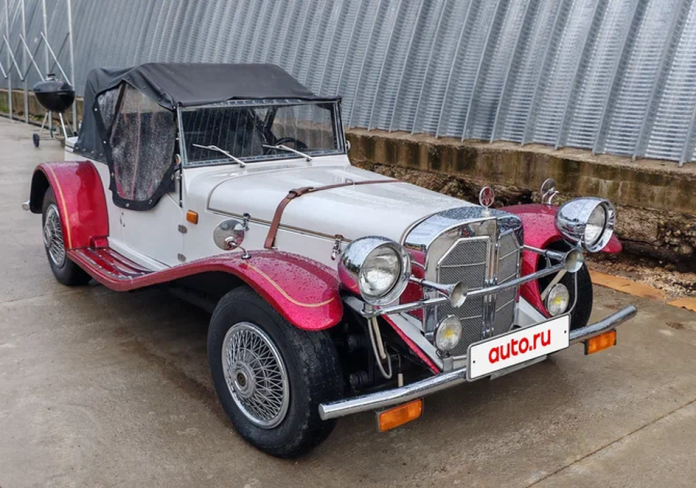 Rare Mitsuoka Bubu Classic SSK Car Put Up for Sale in Russia