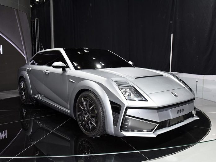 Great Wall Concern presents the first model of Mecha Dragon brand Saloon