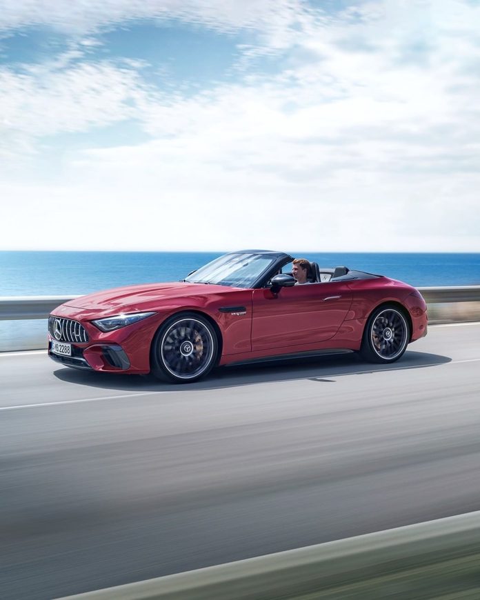 Mercedes-Benz unveils new SL convertible from AMG division