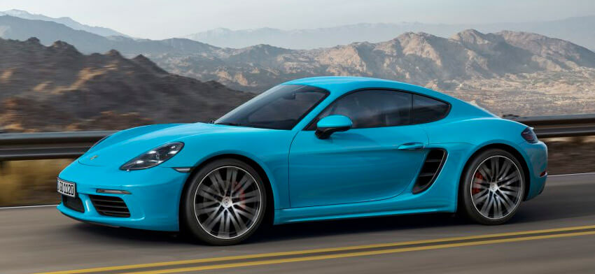 Фото Porsche Cayman 718 2016 года