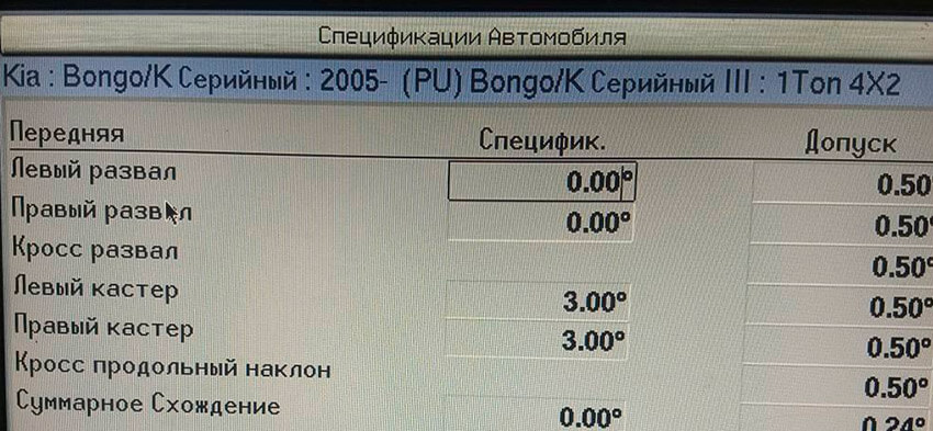 Сделаем Развал-Схождение микроавтобуса Фото