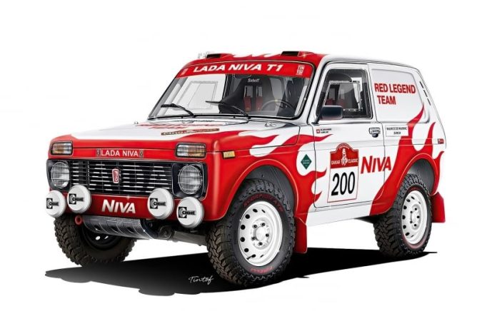 Swiss drivers to compete in 2022 Dakar rally in 1984 Niva