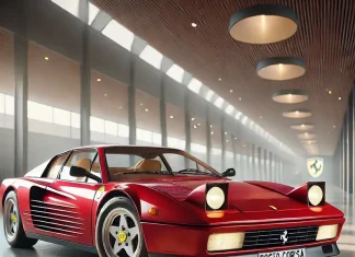 Ferrari Testarossa, a hymn to design