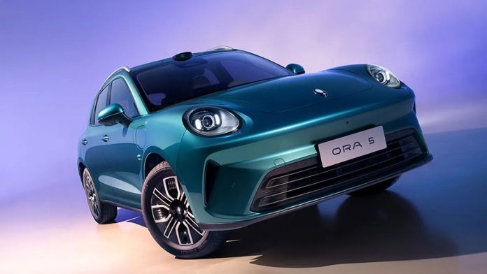 A Great Wall subsidiary has unveiled a new crossover with a roof-mounted lidar scanner. What does it look like?