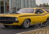 A rare 600-horsepower Plymouth Barracuda muscle car has been captured on camera. A rare 600-horsepower Plymouth Barracuda muscle car has been captured on camera.