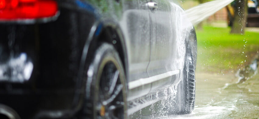 Полная внешняя мойка автомобиля