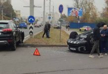 A car ended up on its roof on a Moscow avenue. The accident was captured on video – Auto Online A car ended up on its roof on a Moscow avenue. The accident was captured on video – Auto Online