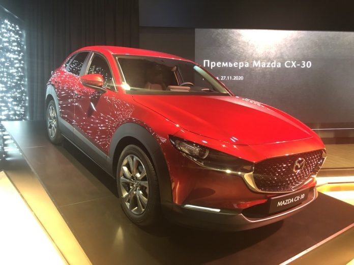 4b840fef3f76a1200400aeae109a3d97.jpg Mazda held the premiere of the Mazda CX-30 crossover in Moscow.