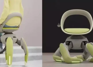 The Toyota Walk Me self-driving chair premiered in Japan.